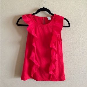 J.Crew factory ruffle top